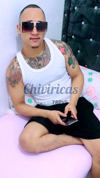 Deivi, hombre que hace videollamadas y sexting